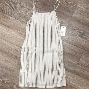 Striped Sleeveless Dress